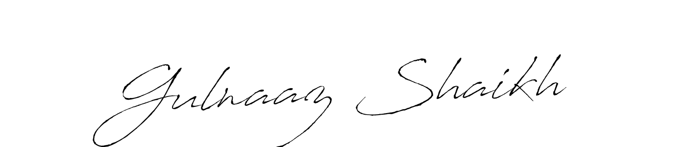 if you are searching for the best signature style for your name Gulnaaz Shaikh. so please give up your signature search. here we have designed multiple signature styles  using Antro_Vectra. Gulnaaz Shaikh signature style 6 images and pictures png