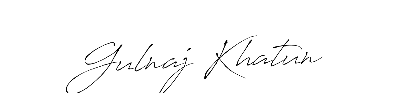Design your own signature with our free online signature maker. With this signature software, you can create a handwritten (Antro_Vectra) signature for name Gulnaj Khatun. Gulnaj Khatun signature style 6 images and pictures png