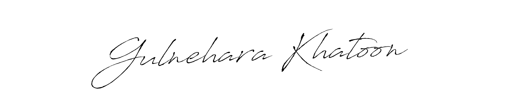 The best way (Antro_Vectra) to make a short signature is to pick only two or three words in your name. The name Gulnehara Khatoon include a total of six letters. For converting this name. Gulnehara Khatoon signature style 6 images and pictures png