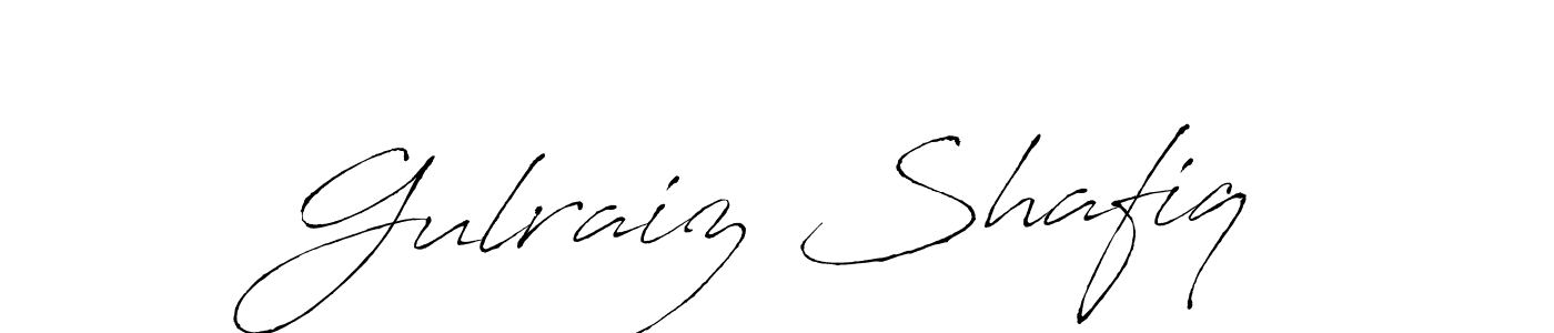 The best way (Antro_Vectra) to make a short signature is to pick only two or three words in your name. The name Gulraiz Shafiq include a total of six letters. For converting this name. Gulraiz Shafiq signature style 6 images and pictures png