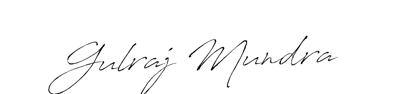 How to make Gulraj Mundra signature? Antro_Vectra is a professional autograph style. Create handwritten signature for Gulraj Mundra name. Gulraj Mundra signature style 6 images and pictures png