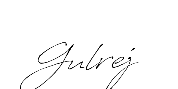 You should practise on your own different ways (Antro_Vectra) to write your name (Gulrej) in signature. don't let someone else do it for you. Gulrej signature style 6 images and pictures png