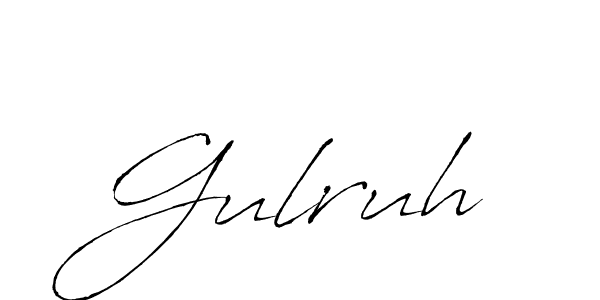 Use a signature maker to create a handwritten signature online. With this signature software, you can design (Antro_Vectra) your own signature for name Gulruh. Gulruh signature style 6 images and pictures png