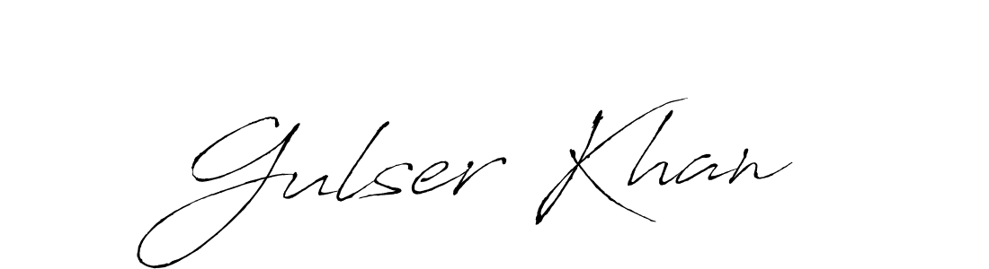 This is the best signature style for the Gulser Khan name. Also you like these signature font (Antro_Vectra). Mix name signature. Gulser Khan signature style 6 images and pictures png