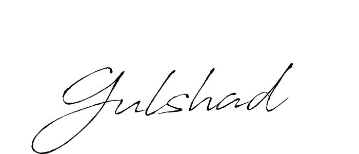 Also You can easily find your signature by using the search form. We will create Gulshad name handwritten signature images for you free of cost using Antro_Vectra sign style. Gulshad signature style 6 images and pictures png