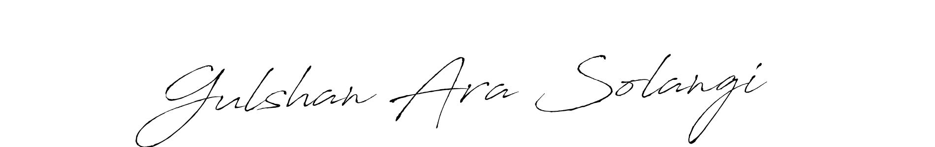 Similarly Antro_Vectra is the best handwritten signature design. Signature creator online .You can use it as an online autograph creator for name Gulshan Ara Solangi. Gulshan Ara Solangi signature style 6 images and pictures png