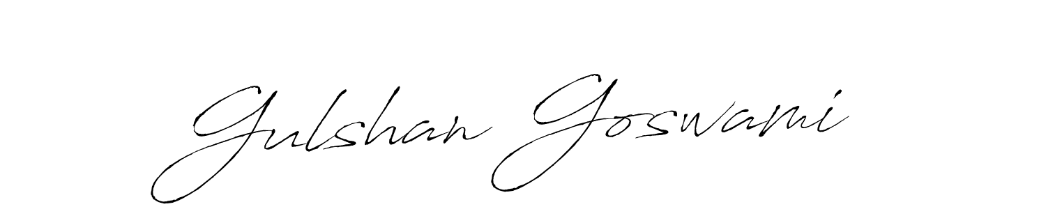 It looks lik you need a new signature style for name Gulshan Goswami. Design unique handwritten (Antro_Vectra) signature with our free signature maker in just a few clicks. Gulshan Goswami signature style 6 images and pictures png