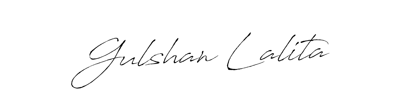 You can use this online signature creator to create a handwritten signature for the name Gulshan Lalita. This is the best online autograph maker. Gulshan Lalita signature style 6 images and pictures png