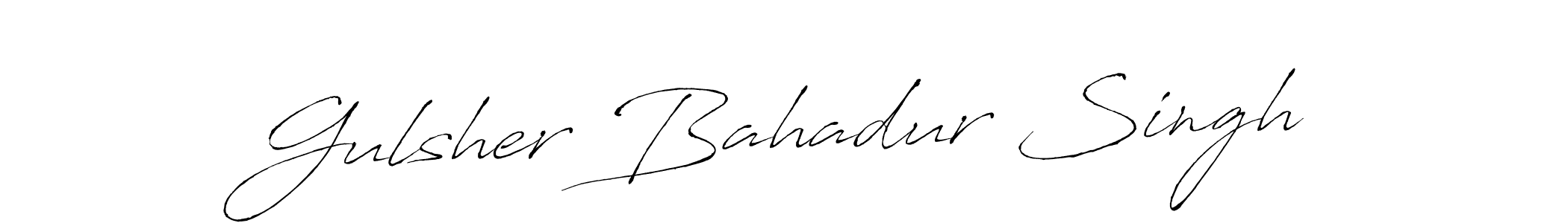 How to Draw Gulsher Bahadur Singh signature style? Antro_Vectra is a latest design signature styles for name Gulsher Bahadur Singh. Gulsher Bahadur Singh signature style 6 images and pictures png