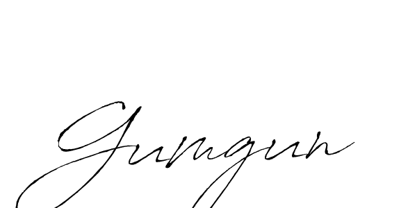 You should practise on your own different ways (Antro_Vectra) to write your name (Gumgun) in signature. don't let someone else do it for you. Gumgun signature style 6 images and pictures png