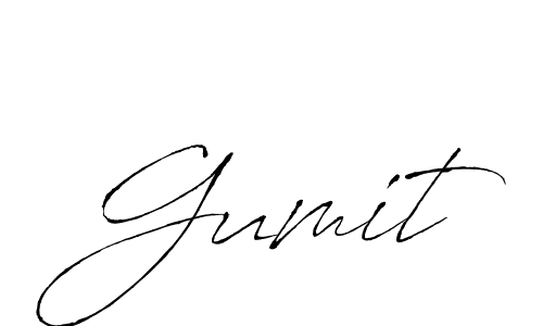 Use a signature maker to create a handwritten signature online. With this signature software, you can design (Antro_Vectra) your own signature for name Gumit. Gumit signature style 6 images and pictures png