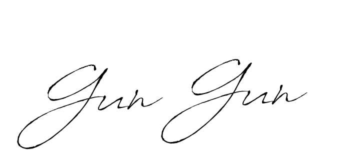 Make a beautiful signature design for name Gun Gun. Use this online signature maker to create a handwritten signature for free. Gun Gun signature style 6 images and pictures png