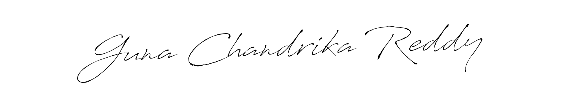 Also You can easily find your signature by using the search form. We will create Guna Chandrika Reddy name handwritten signature images for you free of cost using Antro_Vectra sign style. Guna Chandrika Reddy signature style 6 images and pictures png