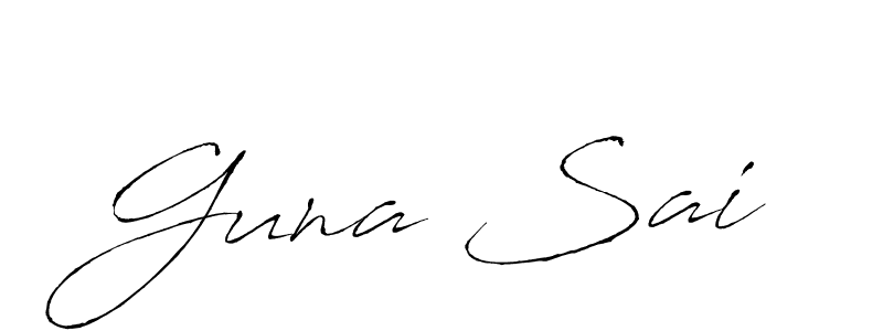 You can use this online signature creator to create a handwritten signature for the name Guna Sai. This is the best online autograph maker. Guna Sai signature style 6 images and pictures png