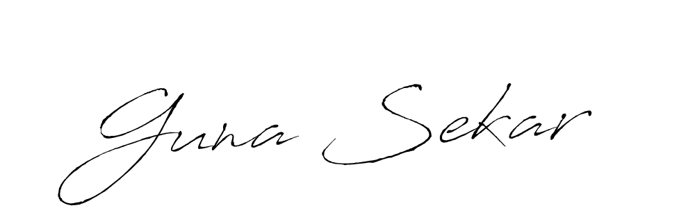 How to Draw Guna Sekar signature style? Antro_Vectra is a latest design signature styles for name Guna Sekar. Guna Sekar signature style 6 images and pictures png