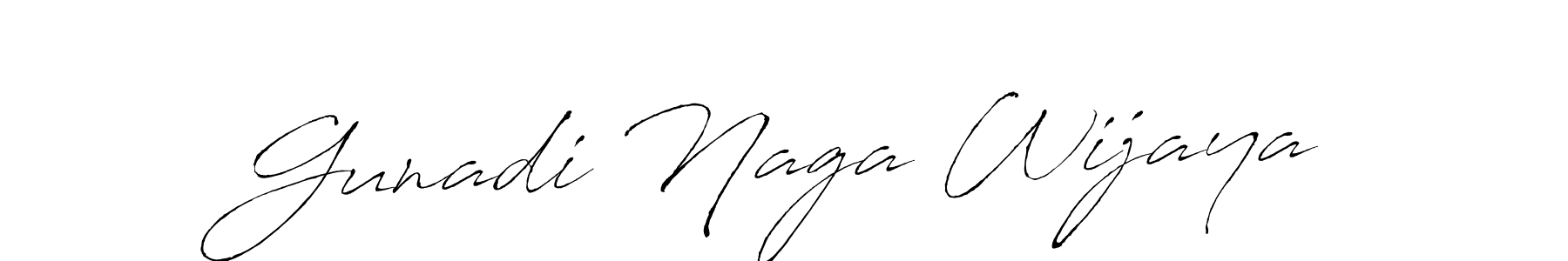 Make a short Gunadi Naga Wijaya signature style. Manage your documents anywhere anytime using Antro_Vectra. Create and add eSignatures, submit forms, share and send files easily. Gunadi Naga Wijaya signature style 6 images and pictures png