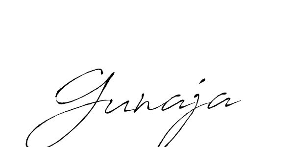 How to make Gunaja name signature. Use Antro_Vectra style for creating short signs online. This is the latest handwritten sign. Gunaja signature style 6 images and pictures png