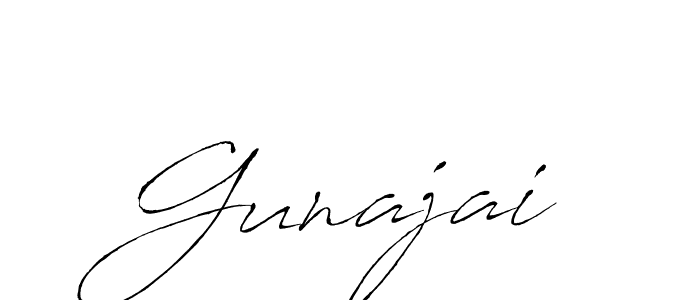 Once you've used our free online signature maker to create your best signature Antro_Vectra style, it's time to enjoy all of the benefits that Gunajai name signing documents. Gunajai signature style 6 images and pictures png