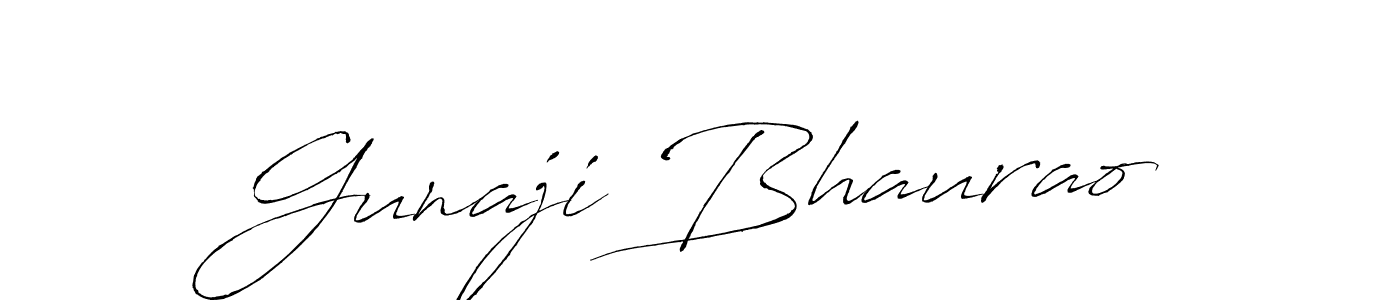 Make a beautiful signature design for name Gunaji Bhaurao. Use this online signature maker to create a handwritten signature for free. Gunaji Bhaurao signature style 6 images and pictures png