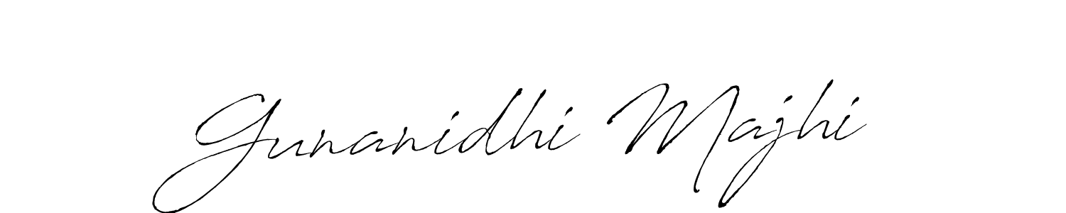 It looks lik you need a new signature style for name Gunanidhi Majhi. Design unique handwritten (Antro_Vectra) signature with our free signature maker in just a few clicks. Gunanidhi Majhi signature style 6 images and pictures png