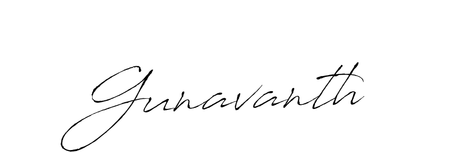 You should practise on your own different ways (Antro_Vectra) to write your name (Gunavanth) in signature. don't let someone else do it for you. Gunavanth signature style 6 images and pictures png