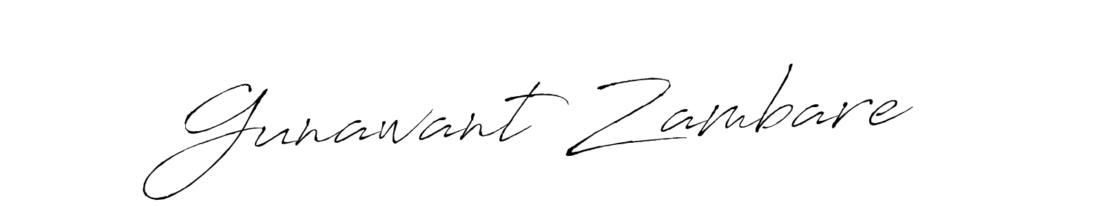 Here are the top 10 professional signature styles for the name Gunawant Zambare. These are the best autograph styles you can use for your name. Gunawant Zambare signature style 6 images and pictures png