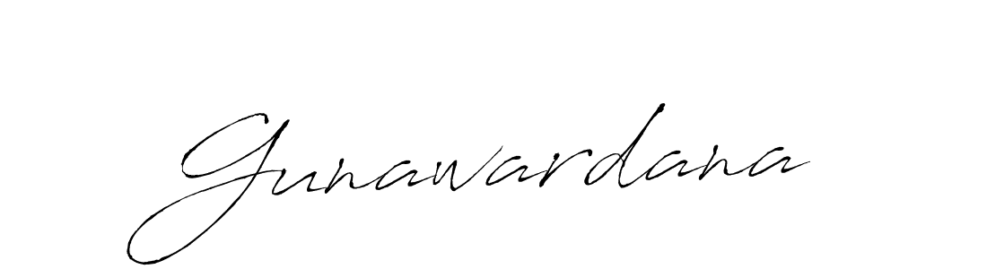 Create a beautiful signature design for name Gunawardana. With this signature (Antro_Vectra) fonts, you can make a handwritten signature for free. Gunawardana signature style 6 images and pictures png