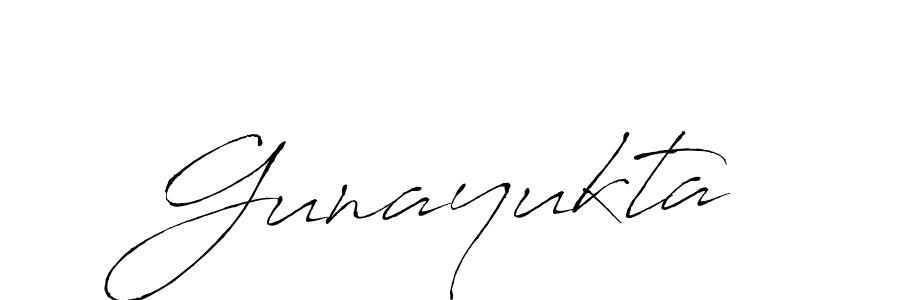 Also we have Gunayukta name is the best signature style. Create professional handwritten signature collection using Antro_Vectra autograph style. Gunayukta signature style 6 images and pictures png