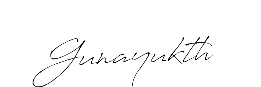 Make a beautiful signature design for name Gunayukth. Use this online signature maker to create a handwritten signature for free. Gunayukth signature style 6 images and pictures png