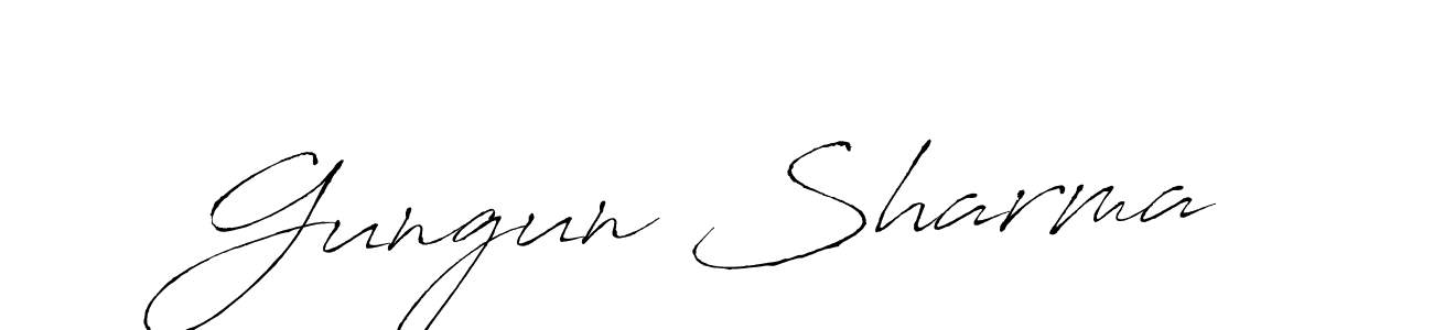 Also You can easily find your signature by using the search form. We will create Gungun Sharma name handwritten signature images for you free of cost using Antro_Vectra sign style. Gungun Sharma signature style 6 images and pictures png