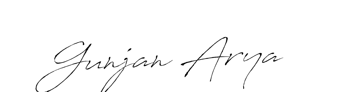 Also You can easily find your signature by using the search form. We will create Gunjan Arya name handwritten signature images for you free of cost using Antro_Vectra sign style. Gunjan Arya signature style 6 images and pictures png