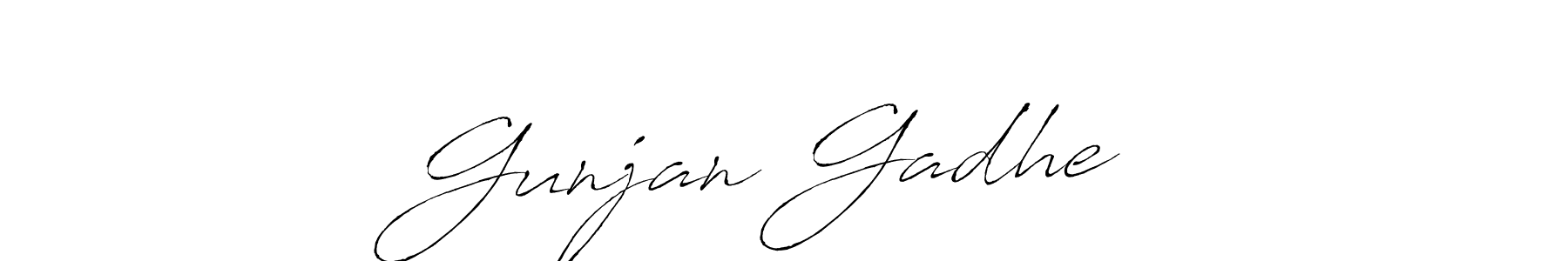 Gunjan Gadhe❤️ stylish signature style. Best Handwritten Sign (Antro_Vectra) for my name. Handwritten Signature Collection Ideas for my name Gunjan Gadhe❤️. Gunjan Gadhe❤️ signature style 6 images and pictures png