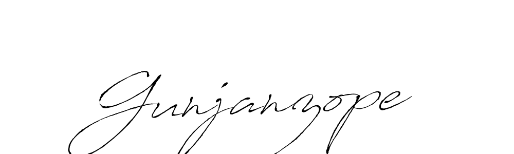 Similarly Antro_Vectra is the best handwritten signature design. Signature creator online .You can use it as an online autograph creator for name Gunjanzope. Gunjanzope signature style 6 images and pictures png