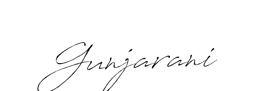 The best way (Antro_Vectra) to make a short signature is to pick only two or three words in your name. The name Gunjarani include a total of six letters. For converting this name. Gunjarani signature style 6 images and pictures png