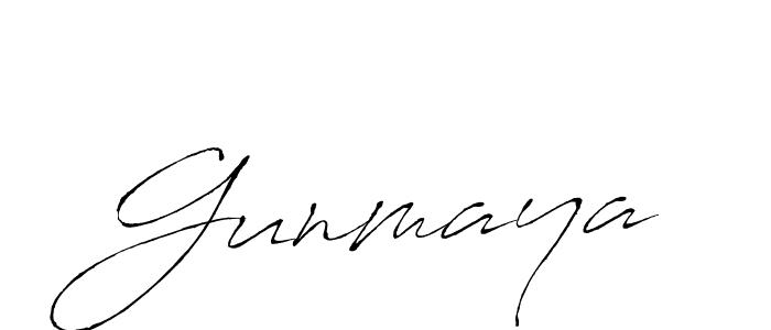 The best way (Antro_Vectra) to make a short signature is to pick only two or three words in your name. The name Gunmaya include a total of six letters. For converting this name. Gunmaya signature style 6 images and pictures png