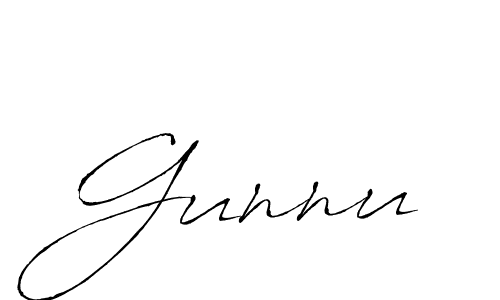 The best way (Antro_Vectra) to make a short signature is to pick only two or three words in your name. The name Gunnu include a total of six letters. For converting this name. Gunnu signature style 6 images and pictures png