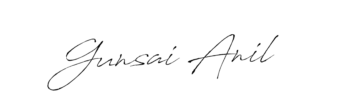Once you've used our free online signature maker to create your best signature Antro_Vectra style, it's time to enjoy all of the benefits that Gunsai Anil name signing documents. Gunsai Anil signature style 6 images and pictures png