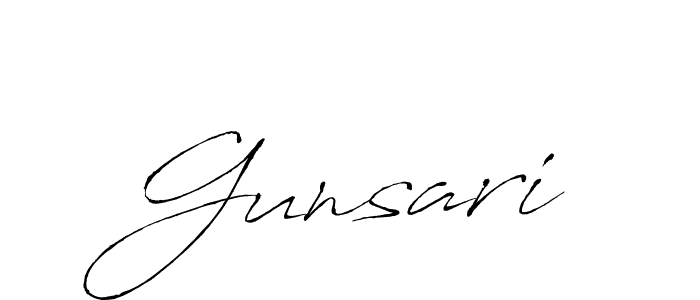 if you are searching for the best signature style for your name Gunsari. so please give up your signature search. here we have designed multiple signature styles  using Antro_Vectra. Gunsari signature style 6 images and pictures png