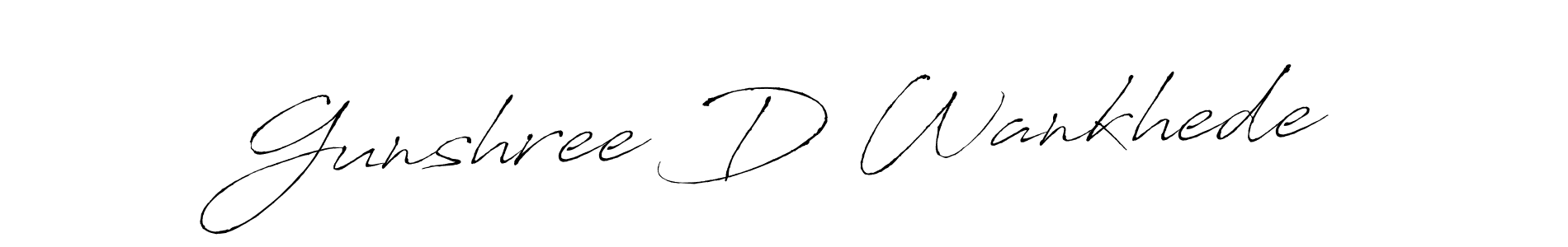 You can use this online signature creator to create a handwritten signature for the name Gunshree D Wankhede. This is the best online autograph maker. Gunshree D Wankhede signature style 6 images and pictures png