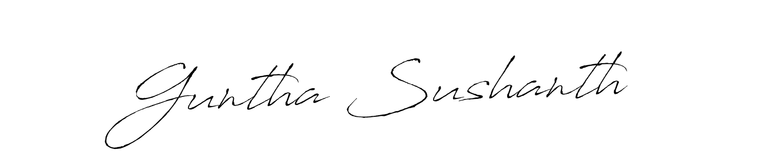 Check out images of Autograph of Guntha Sushanth name. Actor Guntha Sushanth Signature Style. Antro_Vectra is a professional sign style online. Guntha Sushanth signature style 6 images and pictures png