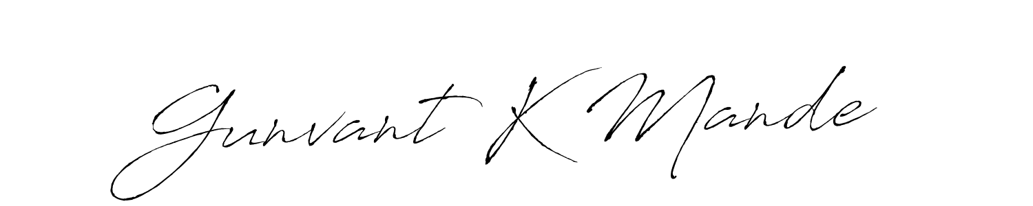 How to Draw Gunvant K Mande signature style? Antro_Vectra is a latest design signature styles for name Gunvant K Mande. Gunvant K Mande signature style 6 images and pictures png