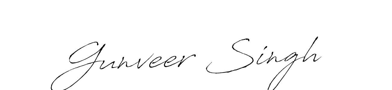 Use a signature maker to create a handwritten signature online. With this signature software, you can design (Antro_Vectra) your own signature for name Gunveer Singh. Gunveer Singh signature style 6 images and pictures png