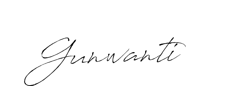 You can use this online signature creator to create a handwritten signature for the name Gunwanti. This is the best online autograph maker. Gunwanti signature style 6 images and pictures png