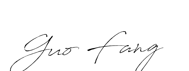 Use a signature maker to create a handwritten signature online. With this signature software, you can design (Antro_Vectra) your own signature for name Guo Fang. Guo Fang signature style 6 images and pictures png