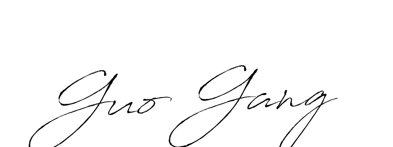 It looks lik you need a new signature style for name Guo Gang. Design unique handwritten (Antro_Vectra) signature with our free signature maker in just a few clicks. Guo Gang signature style 6 images and pictures png
