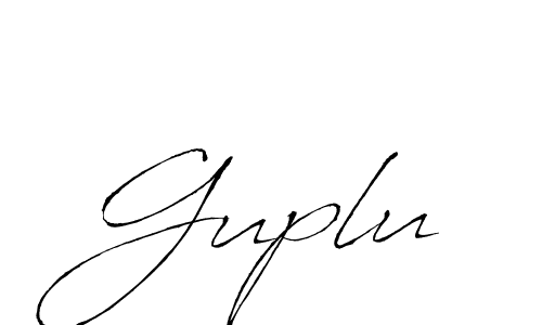 How to make Guplu name signature. Use Antro_Vectra style for creating short signs online. This is the latest handwritten sign. Guplu signature style 6 images and pictures png