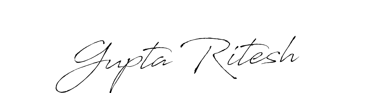 Similarly Antro_Vectra is the best handwritten signature design. Signature creator online .You can use it as an online autograph creator for name Gupta Ritesh. Gupta Ritesh signature style 6 images and pictures png