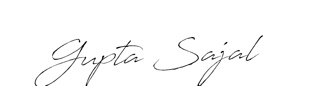 Also You can easily find your signature by using the search form. We will create Gupta Sajal name handwritten signature images for you free of cost using Antro_Vectra sign style. Gupta Sajal signature style 6 images and pictures png