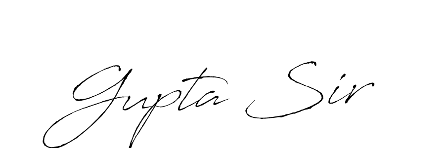 Once you've used our free online signature maker to create your best signature Antro_Vectra style, it's time to enjoy all of the benefits that Gupta Sir name signing documents. Gupta Sir signature style 6 images and pictures png