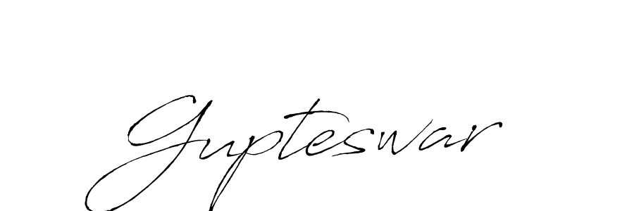 Create a beautiful signature design for name Gupteswar. With this signature (Antro_Vectra) fonts, you can make a handwritten signature for free. Gupteswar signature style 6 images and pictures png